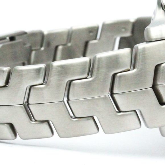 Polished TAG HEUER Link Chronograph Steel Automatic Mens Watch CJF2115 BF573273 - Picture 7 of 8